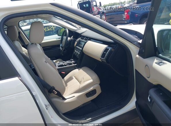 SALRG2RV8JA067995 2018 LAND ROVER DISCOVERY White Vista interior delantera