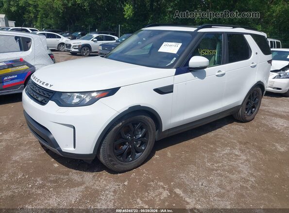 SALRG2RV8JA067995 2018 LAND ROVER DISCOVERY White Vista tres cuartos delantera izquierda