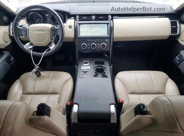 SALRG2RV8JA072419 2018 LAND ROVER DISCOVERY White Vista del salpicadero