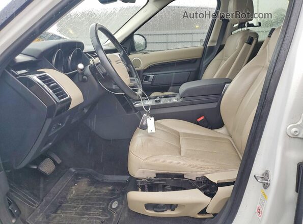 SALRG2RV8JA072419 2018 LAND ROVER DISCOVERY White Vista interior delantera