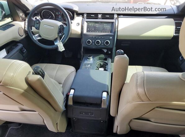 SALRG2RV9L2426722 2020 LAND ROVER DISCOVERY Белый Вид панели приборов