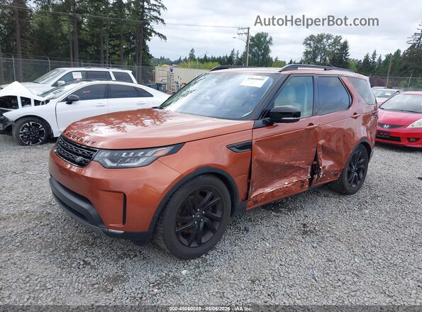 SALRHBBV1HA020003 2017 LAND ROVER DISCOVERY Orange Передня ліва чверть