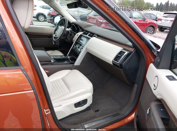 SALRHBBV1HA020003 2017 LAND ROVER DISCOVERY Orange 