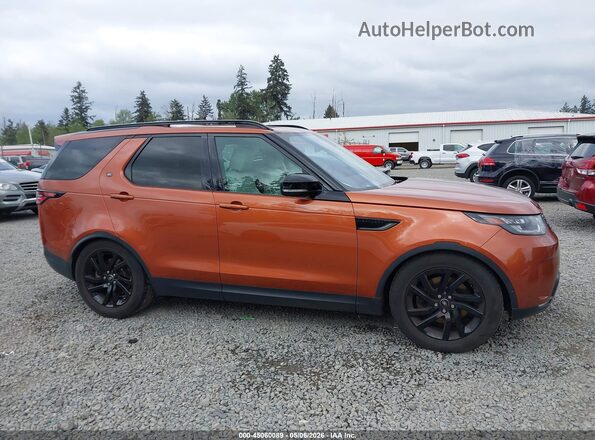 SALRHBBV1HA020003 2017 LAND ROVER DISCOVERY Orange Панорамний вид салону 360°