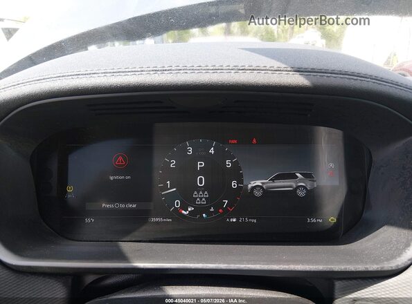 SALRL2EX3R2489004 2024 LAND ROVER DISCOVERY Gray Вид задніх сидінь
