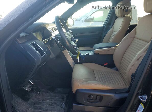 SALRL4EU6S2517580 2025 LAND ROVER DISCOVERY Black Front interior view