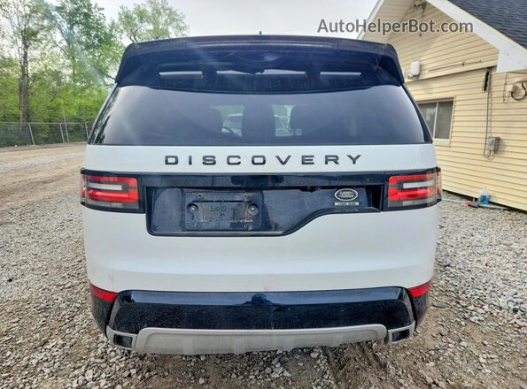 SALRR2RV1JA055441 2018 LAND ROVER DISCOVERY White Vista trasera