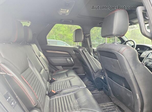 SALRR2RV1JA055441 2018 LAND ROVER DISCOVERY White Vista interior trasera