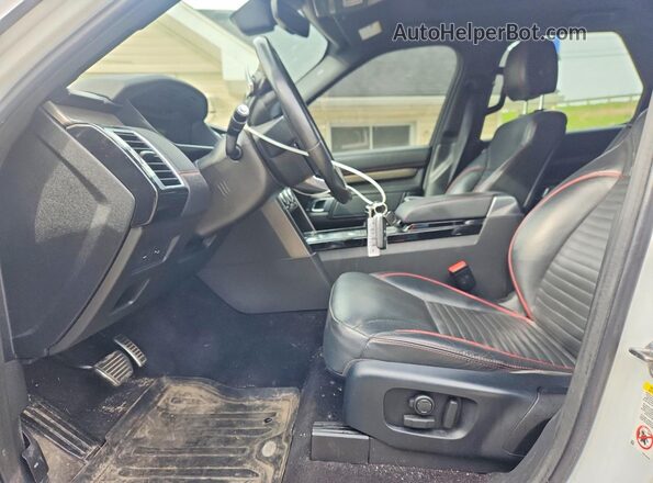 SALRR2RV1JA055441 2018 LAND ROVER DISCOVERY White Vista interior delantera