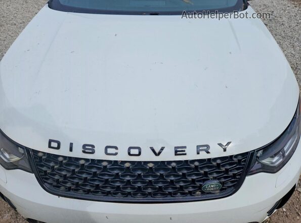 SALRR2RV1JA055441 2018 LAND ROVER DISCOVERY White Vista del compartimento del motor