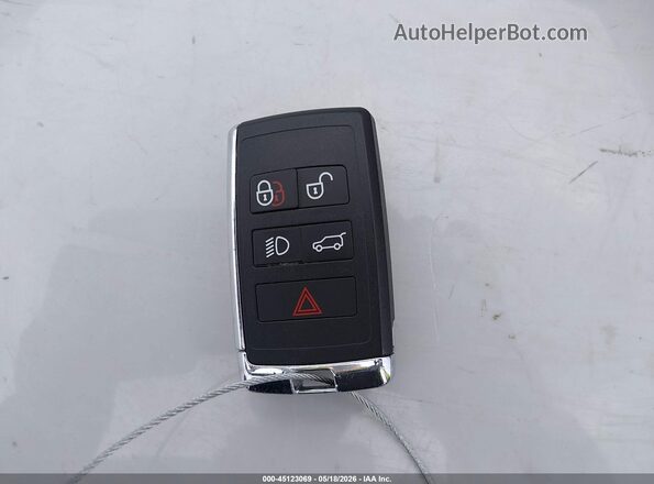 SALRR2RV2JA069252 2018 LAND ROVER DISCOVERY White Dashboard view