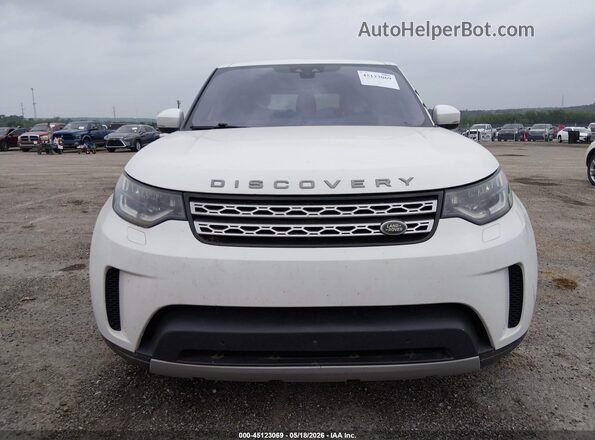 SALRR2RV2JA069252 2018 LAND ROVER DISCOVERY White Instrument cluster view