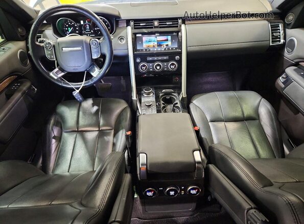 SALRRBBKXHA031097 2017 LAND ROVER DISCOVERY Silver Vista del salpicadero