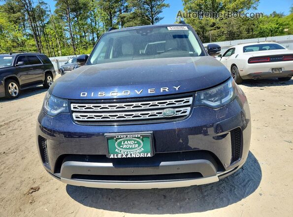SALRRBBV0HA037338 2017 LAND ROVER DISCOVERY Blue წინა ხედი