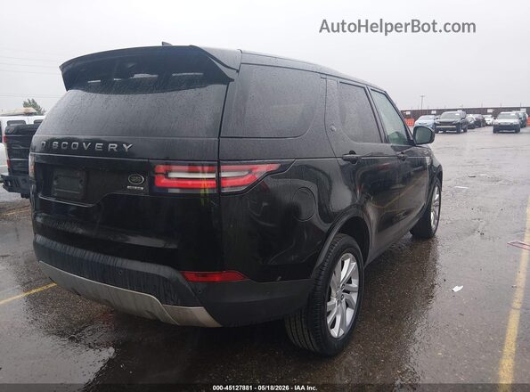 SALRRBBVXHA040571 2017 LAND ROVER DISCOVERY Black Trasero derecho