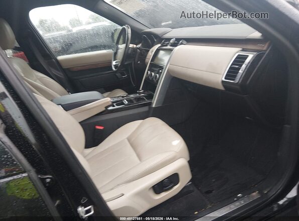 SALRRBBVXHA040571 2017 LAND ROVER DISCOVERY Black Vista interior delantera