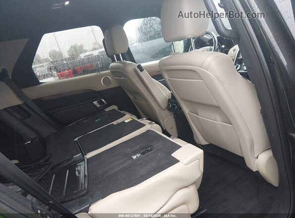 SALRRBBVXHA040571 2017 LAND ROVER DISCOVERY Black Vista de la etiqueta del VIN