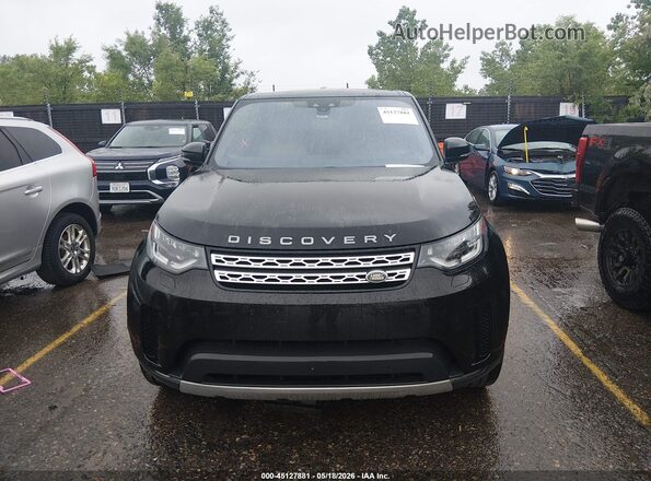 SALRRBBVXHA040571 2017 LAND ROVER DISCOVERY Black Vista del cuadro de instrumentos