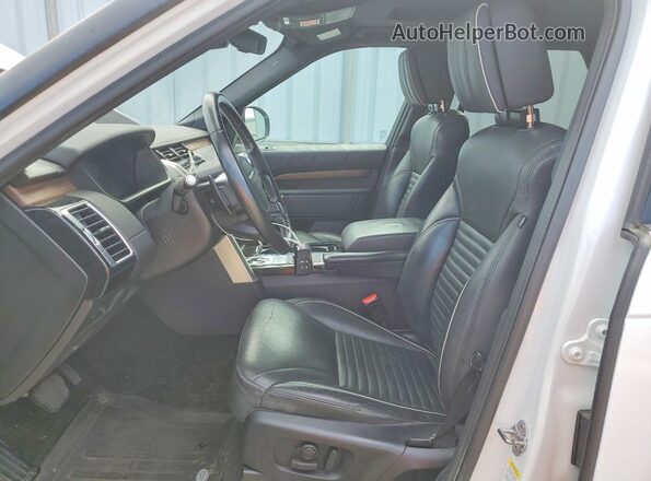 SALRT2RV2JA075358 2018 LAND ROVER DISCOVERY White Vista interior delantera