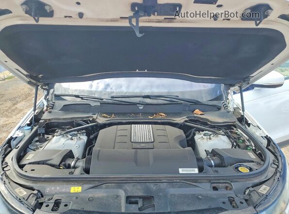 SALRT2RV2JA075358 2018 LAND ROVER DISCOVERY White Vista del compartimento del motor
