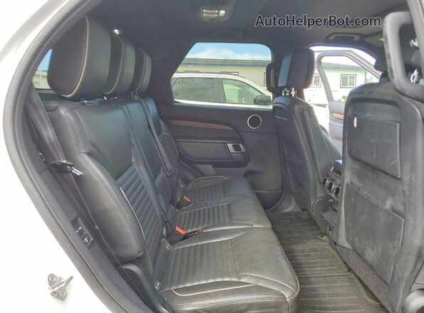 SALRT2RV2JA075358 2018 LAND ROVER DISCOVERY White Vista interior trasera