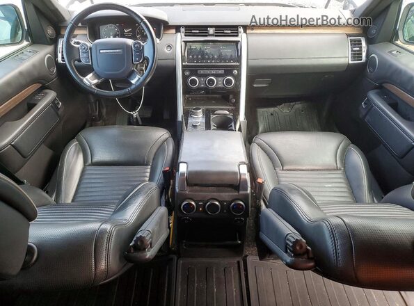 SALRT2RV2JA075358 2018 LAND ROVER DISCOVERY White Vista del salpicadero