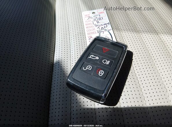 SALRT2RX8M2454753 2021 LAND ROVER DISCOVERY Pewter Vista del salpicadero
