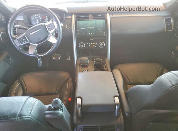 SALRT4EU3N2457374 2022 LAND ROVER DISCOVERY Gray Առջևի վահանակի տեսք
