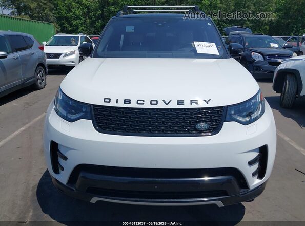 SALRU2RV1L2435150 2020 LAND ROVER DISCOVERY White Вид щитка приладів
