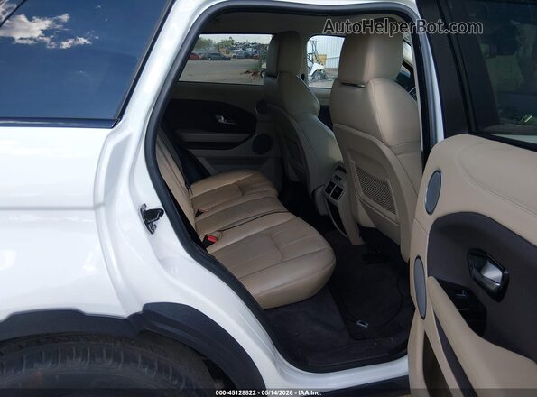 SALVP2BG0GH084672 2016 LAND ROVER RANGE ROVER EVOQUE White Vista de la etiqueta del VIN