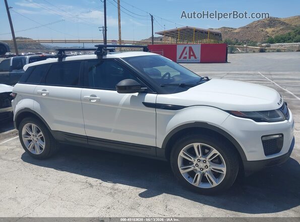 SALVP2BG0GH091587 2016 LAND ROVER RANGE ROVER EVOQUE White უკანა სალონის ხედი