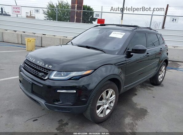 SALVP2BG3GH079207 2016 LAND ROVER RANGE ROVER EVOQUE Black Առջևի ձախ երեք քառորդ տեսարան