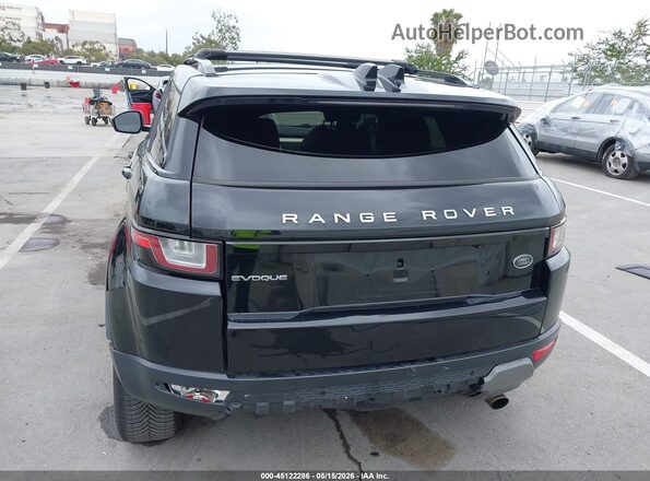 SALVP2BG3GH079207 2016 LAND ROVER RANGE ROVER EVOQUE Black Դիմացի տեսք