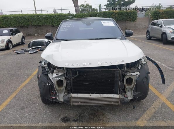 SALVP2BGXGH086848 2016 LAND ROVER RANGE ROVER EVOQUE White Widok wnętrza z tyłu