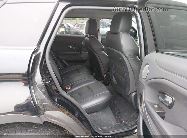 SALVP2RX6KH345060 2019 LAND ROVER RANGE ROVER EVOQUE Black VIN կոդի պիտակի տեսք