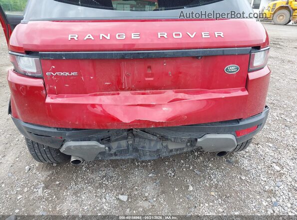 SALVP2RX7KH332852 2019 LAND ROVER RANGE ROVER EVOQUE Red Front view