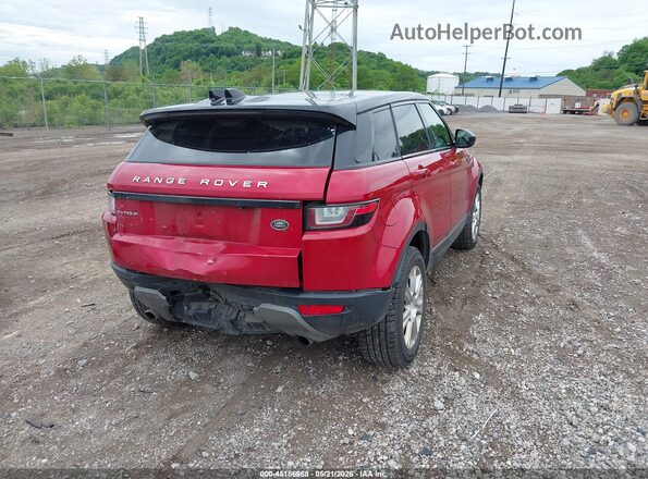 SALVP2RX7KH332852 2019 LAND ROVER RANGE ROVER EVOQUE Red Rear right