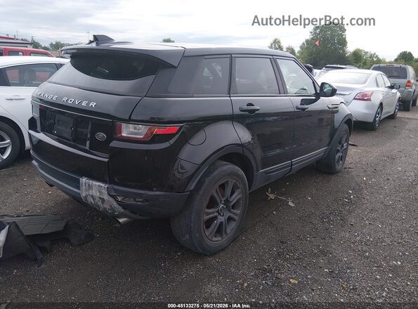 SALVP2RXXJH284536 2018 LAND ROVER RANGE ROVER EVOQUE Black Задня права чверть