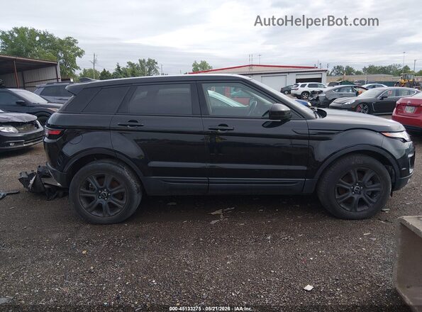 SALVP2RXXJH284536 2018 LAND ROVER RANGE ROVER EVOQUE Black Вид задньої частини салону
