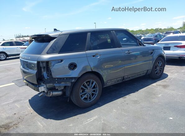 SALWG2KF9GA664555 2016 LAND ROVER RANGE ROVER SPORT Gray Հետևի աջ