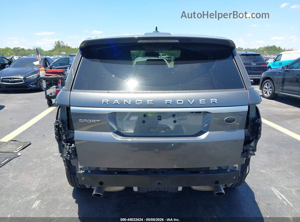SALWG2KF9GA664555 2016 LAND ROVER RANGE ROVER SPORT Gray 