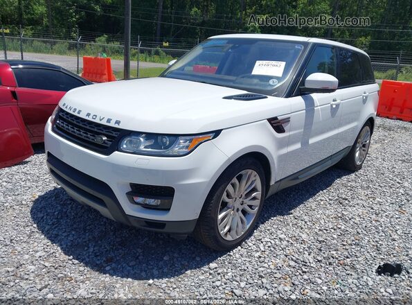 SALWG2PF4GA659420 2016 LAND ROVER RANGE ROVER SPORT White Przód lewy