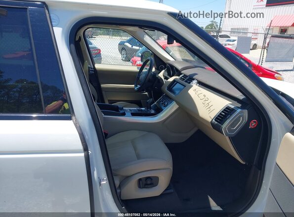 SALWG2PF4GA659420 2016 LAND ROVER RANGE ROVER SPORT White Widok wnętrza z przodu