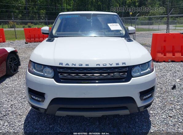 SALWG2PF4GA659420 2016 LAND ROVER RANGE ROVER SPORT White Widok zestawu wskaźników