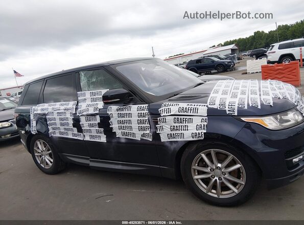SALWG2PF9GA117293 2016 LAND ROVER RANGE ROVER SPORT Blue Vista interior trasera