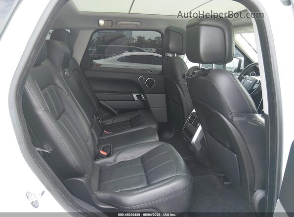 SALWG2RV0JA406719 2018 LAND ROVER RANGE ROVER SPORT White VIN կոդի պիտակի տեսք