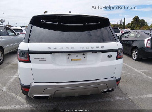 SALWG2RV0JA406719 2018 LAND ROVER RANGE ROVER SPORT White 