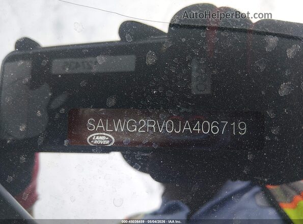 SALWG2RV0JA406719 2018 LAND ROVER RANGE ROVER SPORT White Շարժիչի բաժամունքի տեսք