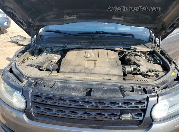 SALWR2EF1GA102705 2016 LAND ROVER RANGE Серый Вид подкапотного пространства