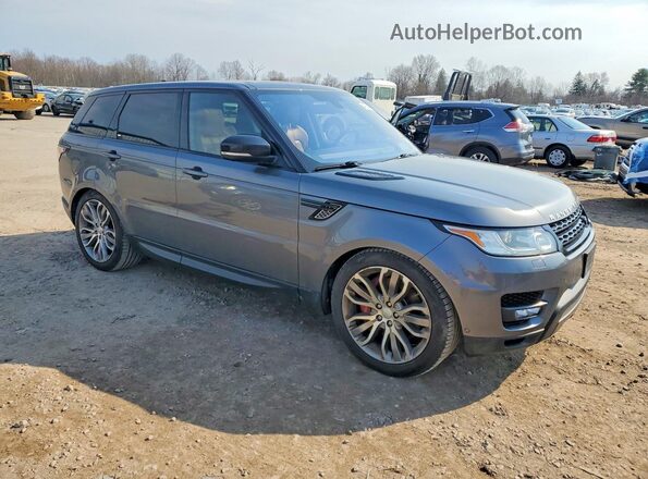 SALWR2EF1GA102705 2016 LAND ROVER RANGE Серый Передняя правая четверть